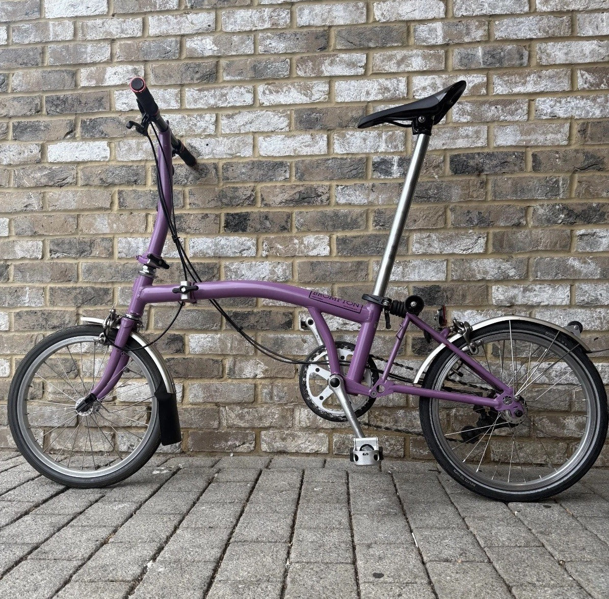 Brompton Purple Haze S2L - Rare Discontinued Colour - WORLDWIDE SHIPPING