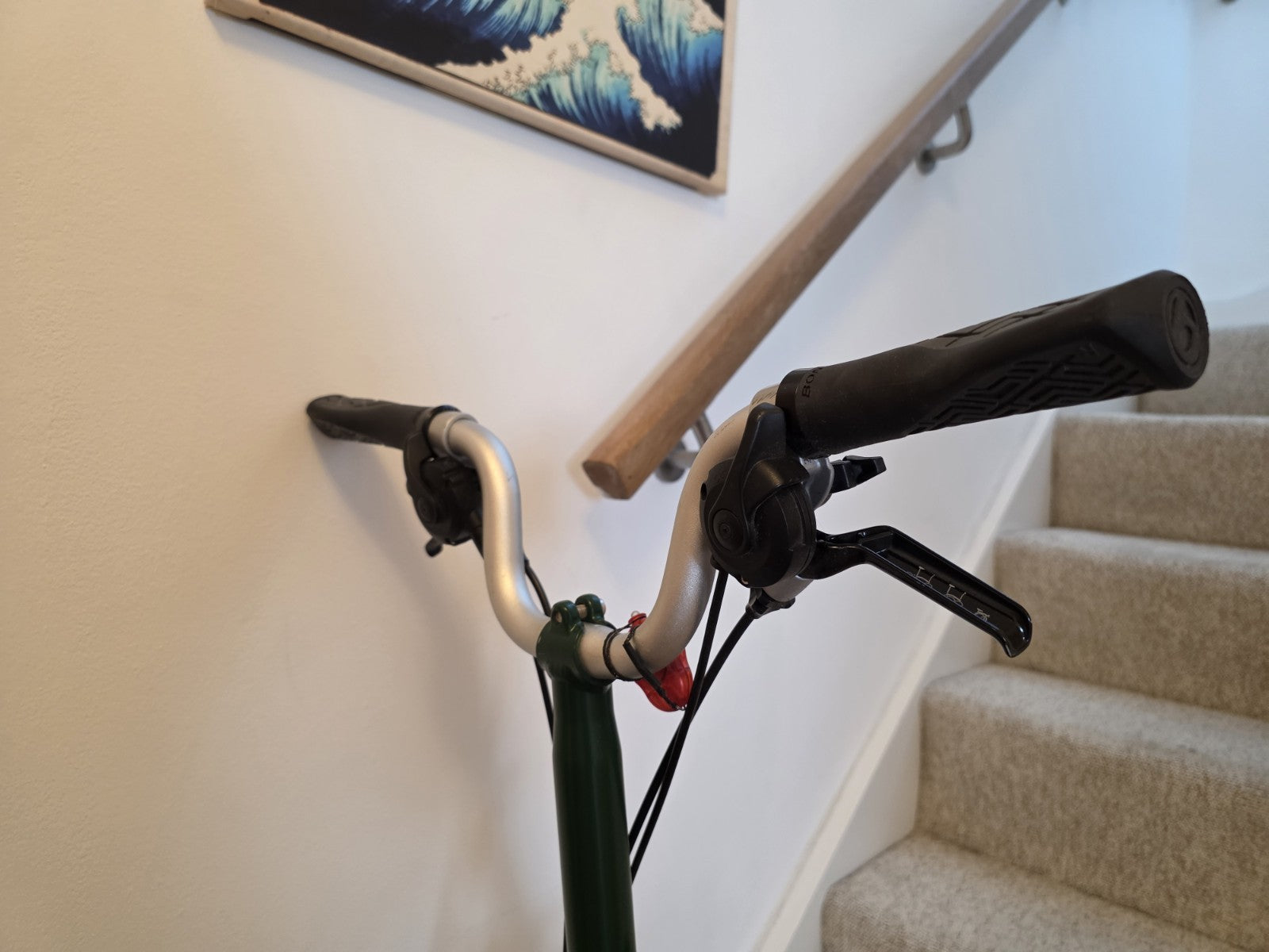 Brompton Folding Bike 6-Speed H6L British Racing Green - Serviced and Upgraded