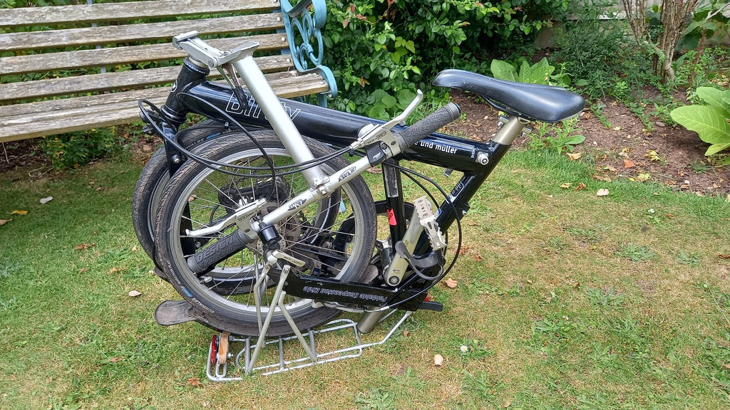 Riese Und Muller Birdy folding bike in good used condition and recent service