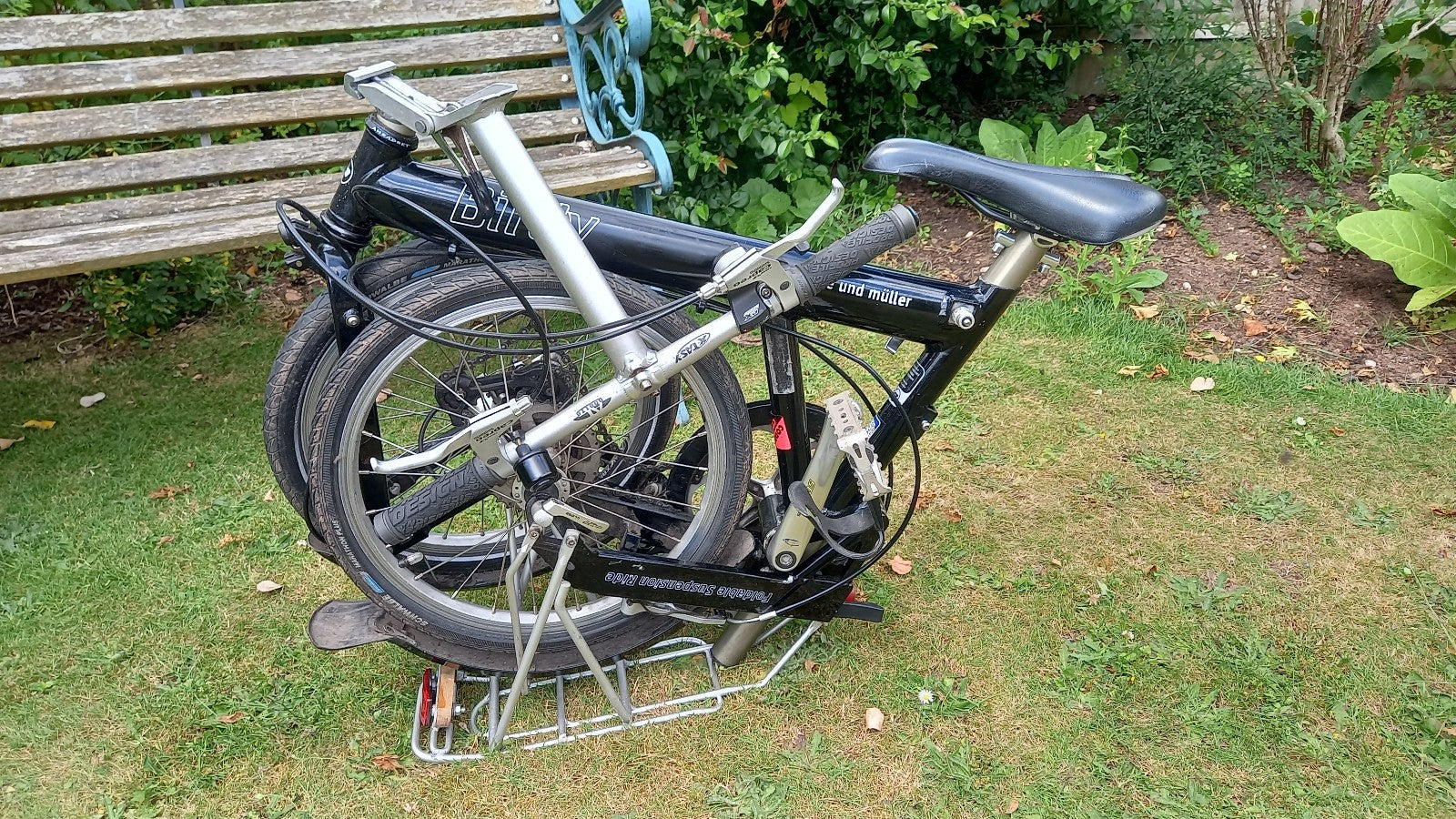 Riese Und Muller Birdy folding bike in good used condition and recent service