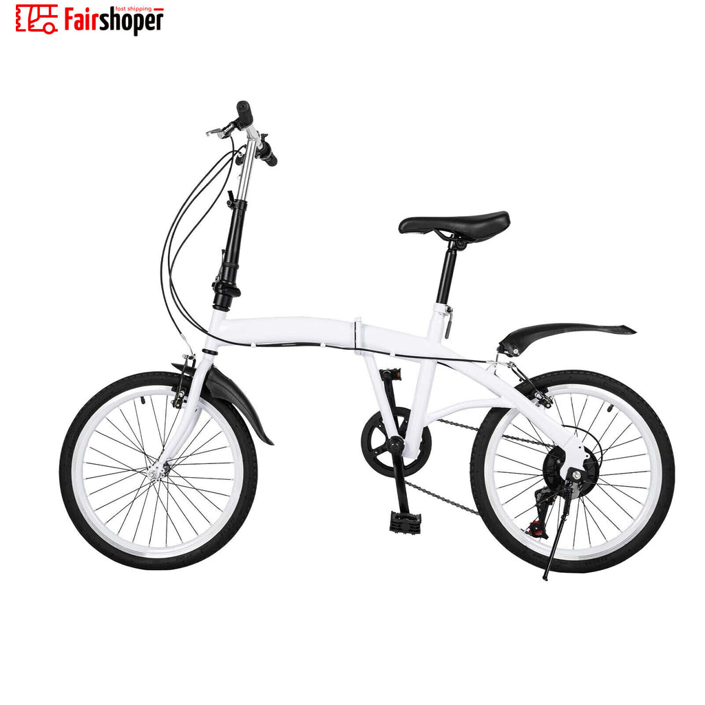 20" Folding Bike Adults Bicycle Lightweight Alloy Bicycle Folding City Bike UK