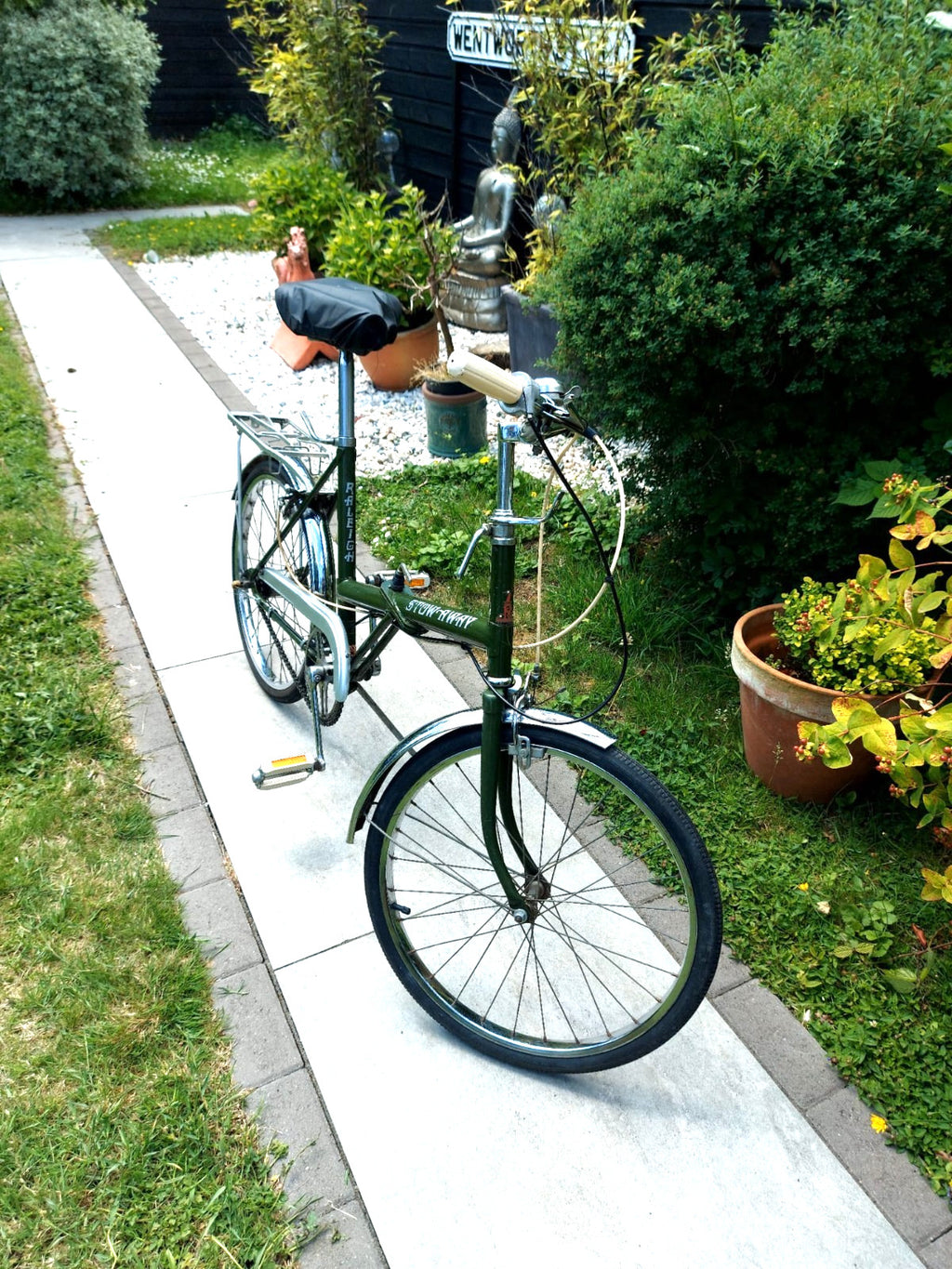 Vintage Raleigh Stowaway Folding Bike