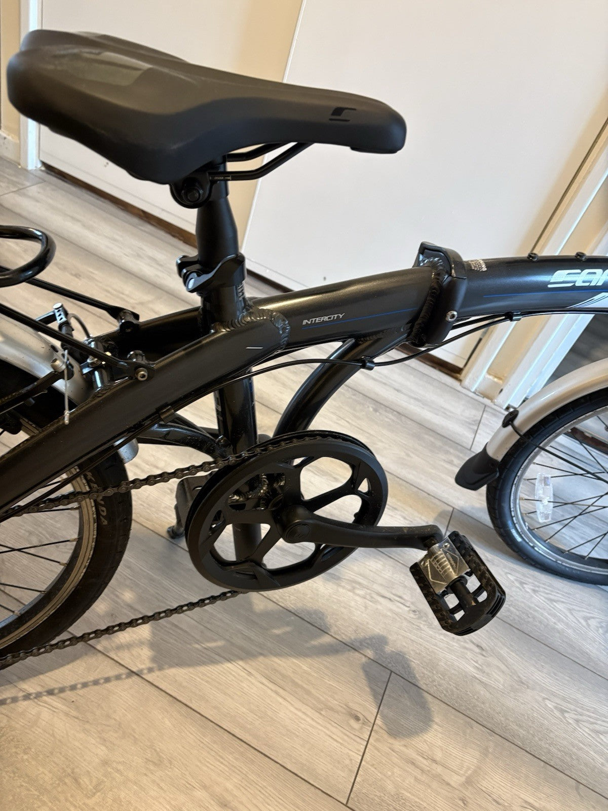 Carrera Intercity Folding Bike Black