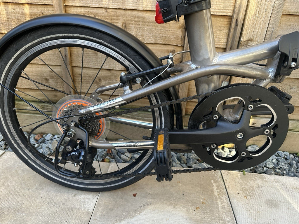 BTWIN Tilt 900 Folding Bike 9-Speed, Lightweight