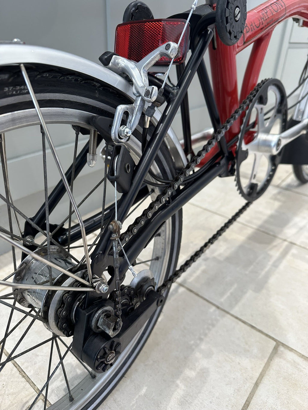Brompton Vintage 1992 L3 M3L 3 Speed Folding Bike