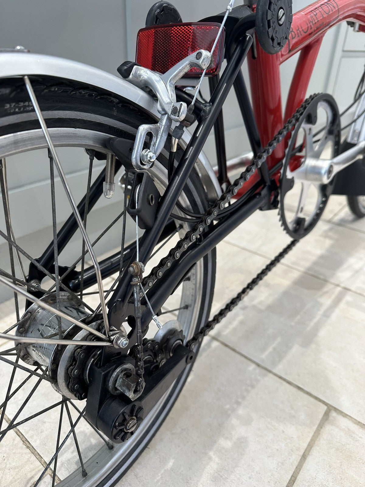 Brompton Vintage 1992 L3 M3L 3 Speed Folding Bike