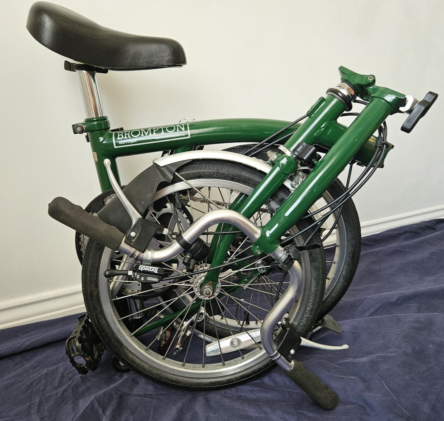Vintage Brompton M3L Green - 2004 - 3 Speed