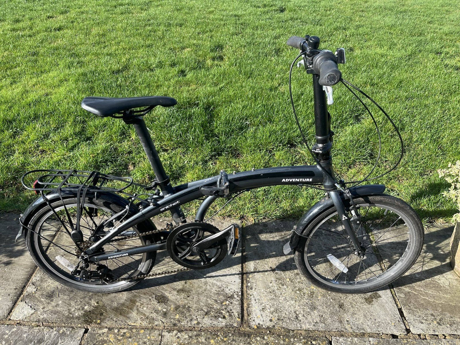 Folding Bike Adventurer Snitchet Black