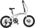 20" Folding Mountain Bike 7-Speed Disc Brake Lightweight for Adults