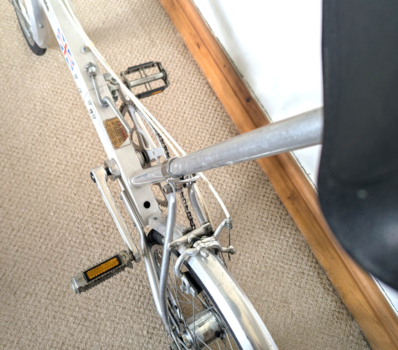 Vintage 1980 Bickerton Portable Folding Bike Compact Portable Excellent