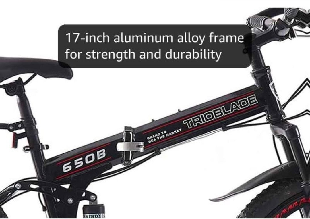 Curusher TRIOBLADE 650B Folding Full Suspension MTB