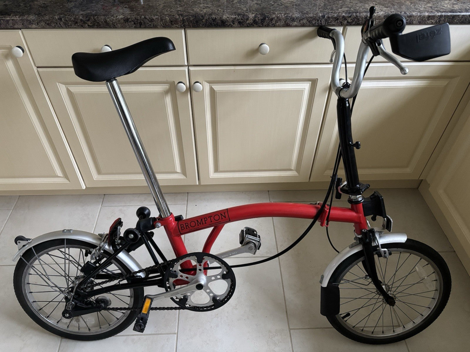 Brompton L3 (C Line) Folding bicycle  - Timewarp Condition + Bags - 2 Available