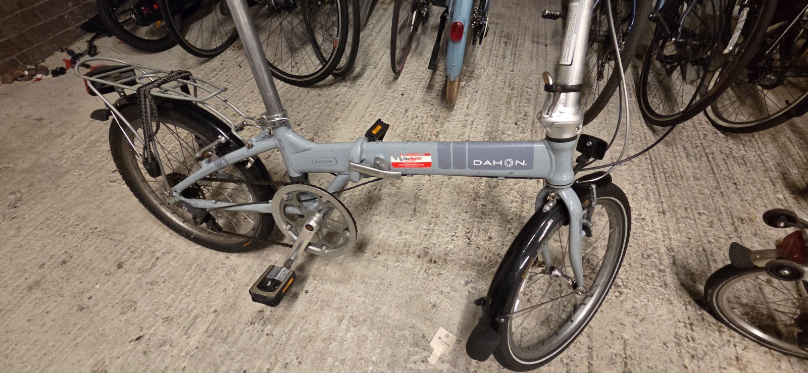 Dahon Vitesse Alloy folding commuter bike, Grey/Blue, good condition *delivery