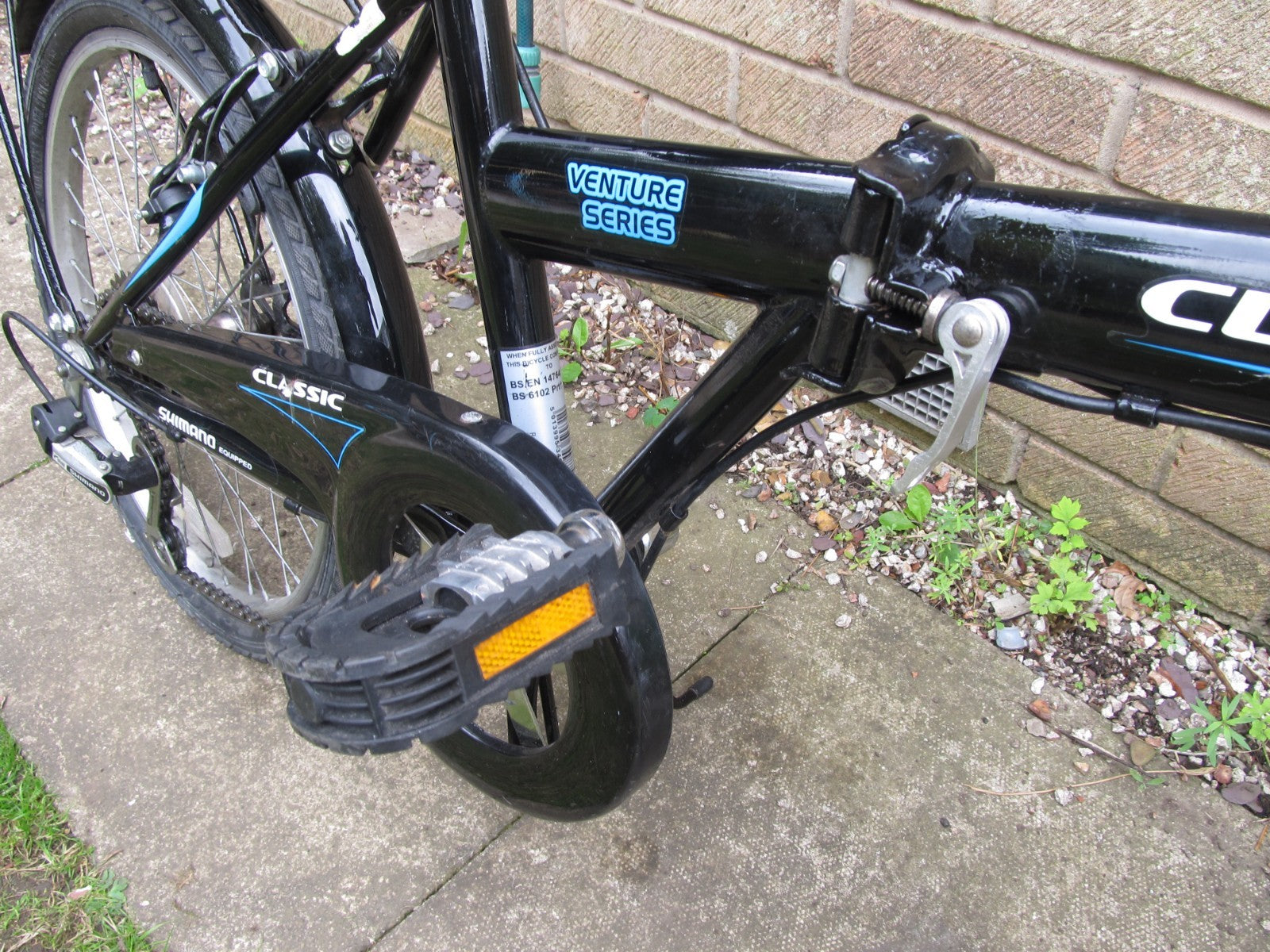 BIKE - FOLDING BIKE - 19 "WHEELS  - UNISEX - VERY GOOD CONDITION