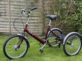 Pashley Tri-1 Folding Trike Burgundy Red - Excellent Condition
