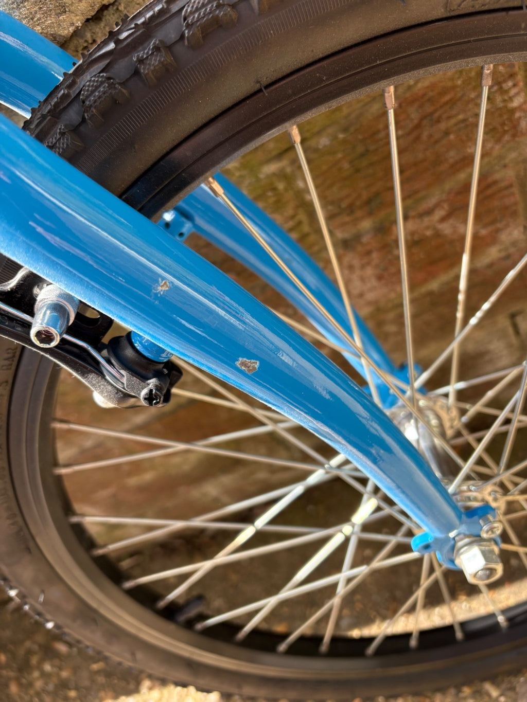 Dawes Diamond 20 inch folding bike, blue, very good condition