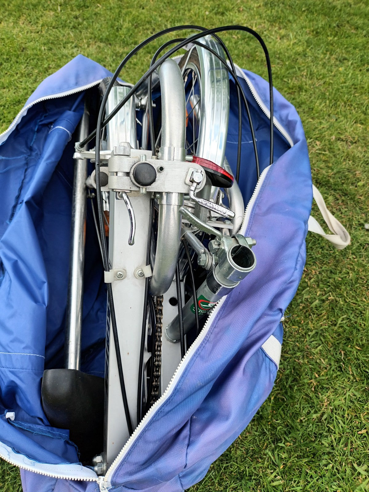 Vintage Bickerton Folding Bike, One previous owner from new, 3 speed, VGC + Bag