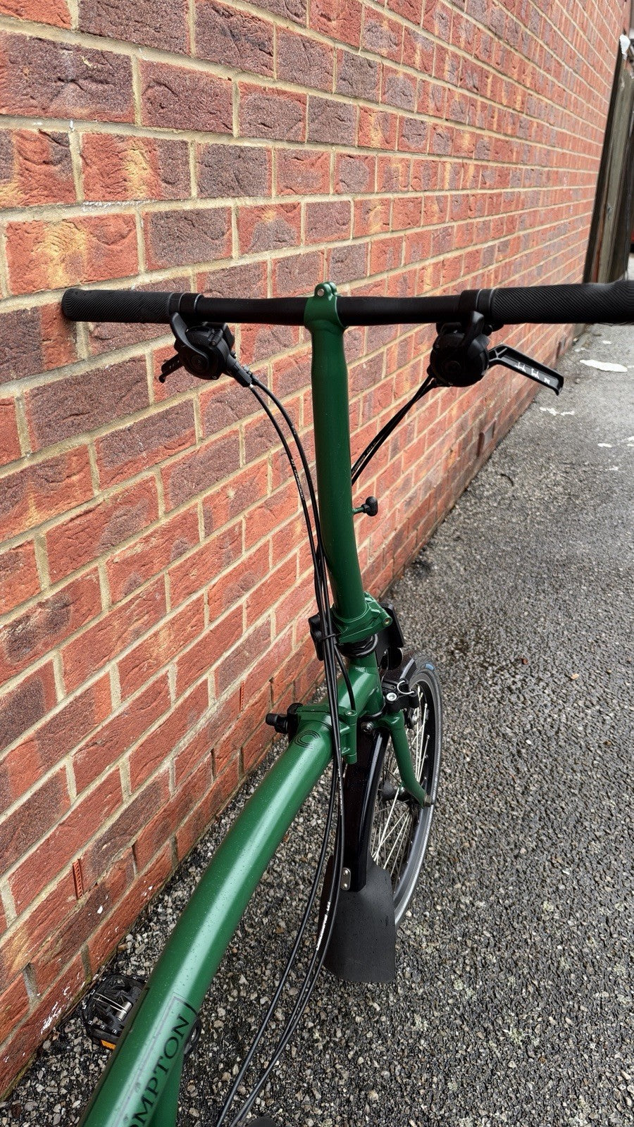 2023 brompton c line 6 speed british racing green