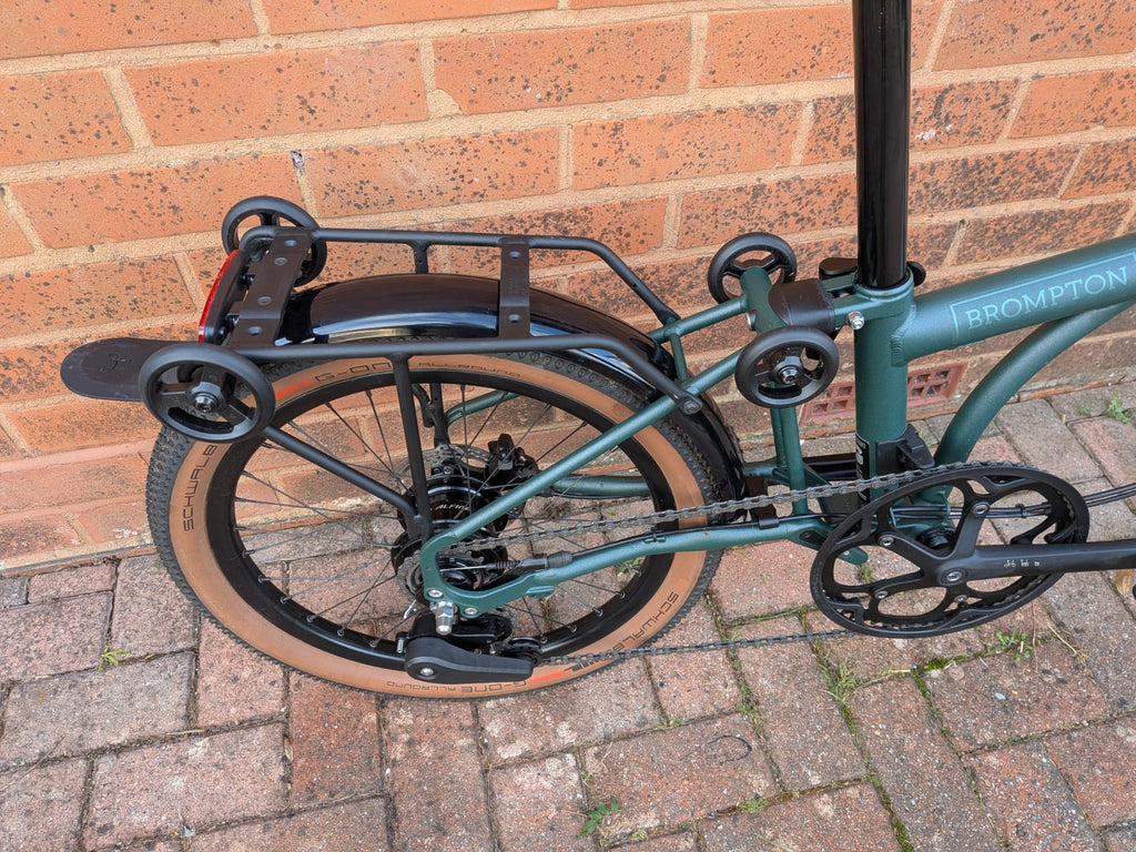 Brompton G Line Forest Green Large Excellent Condition Bairly Used