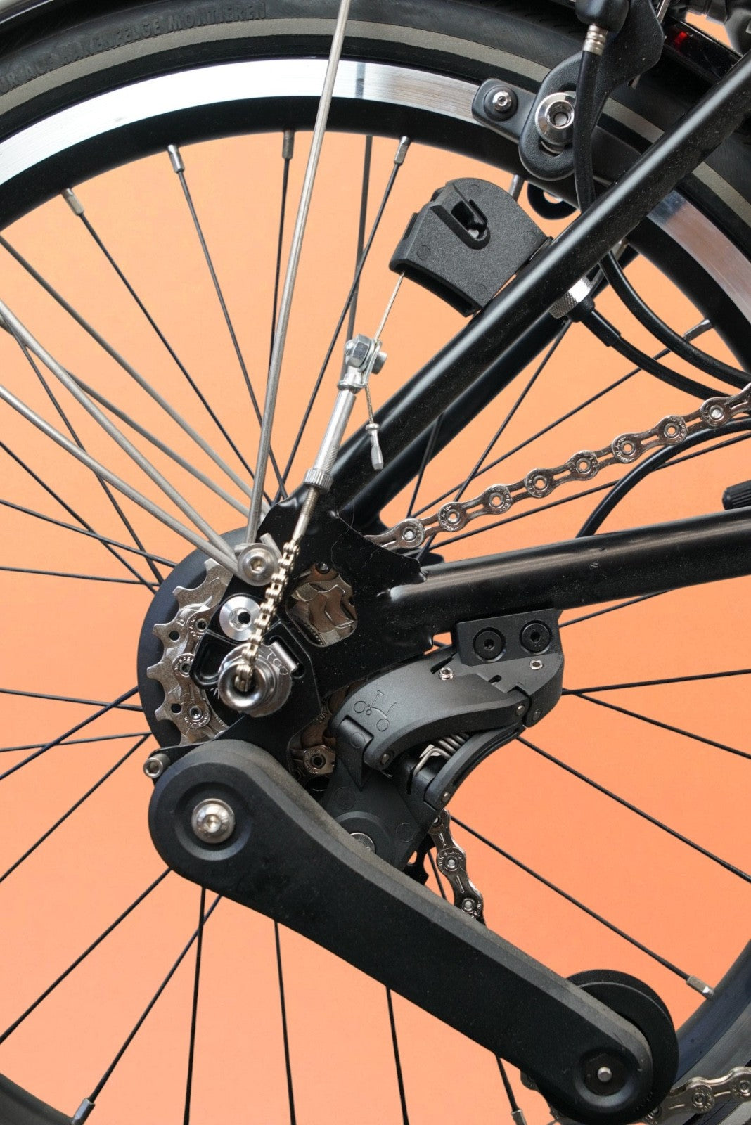 Brand New Brompton P Line Explore - 12 speed - Lunar Ice