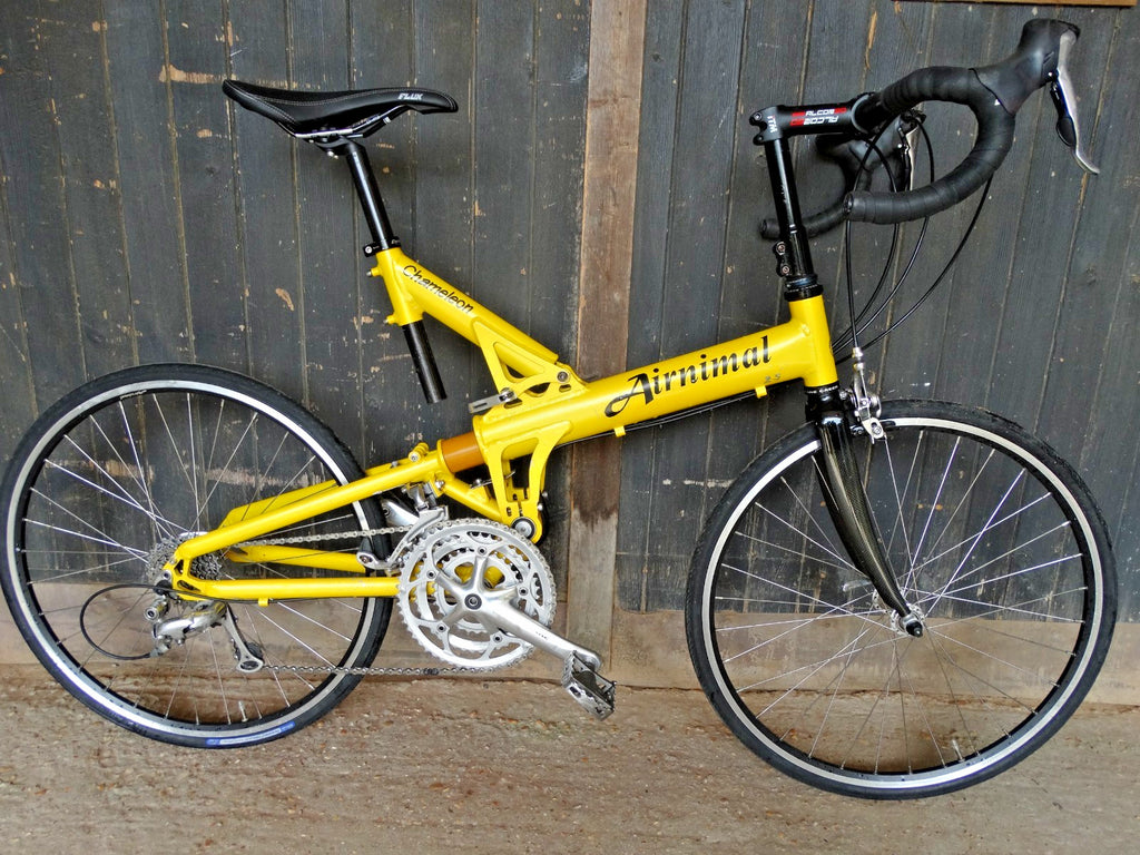 Airnimal Chameleon Folding Bike 24" Wheels medium frame, 27sp updated, new parts