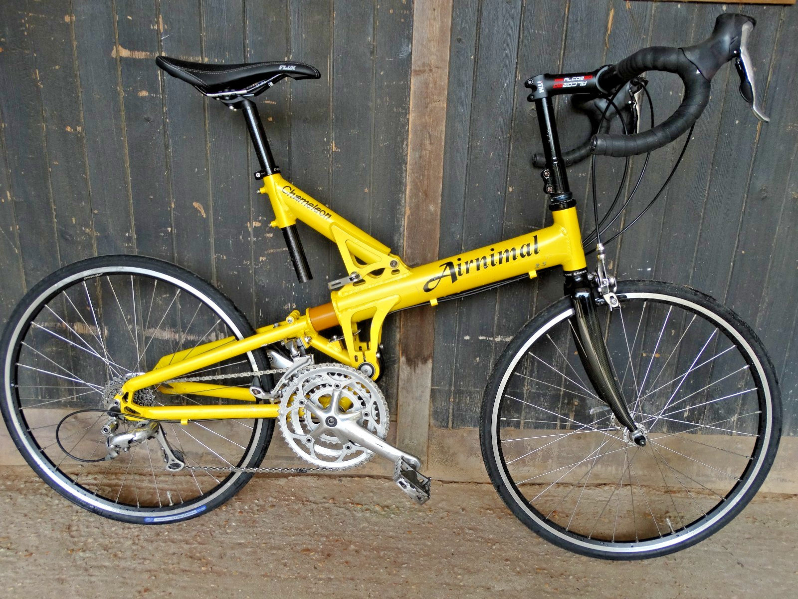 Airnimal Chameleon Folding Bike 24" Wheels medium frame, 27sp updated, new parts