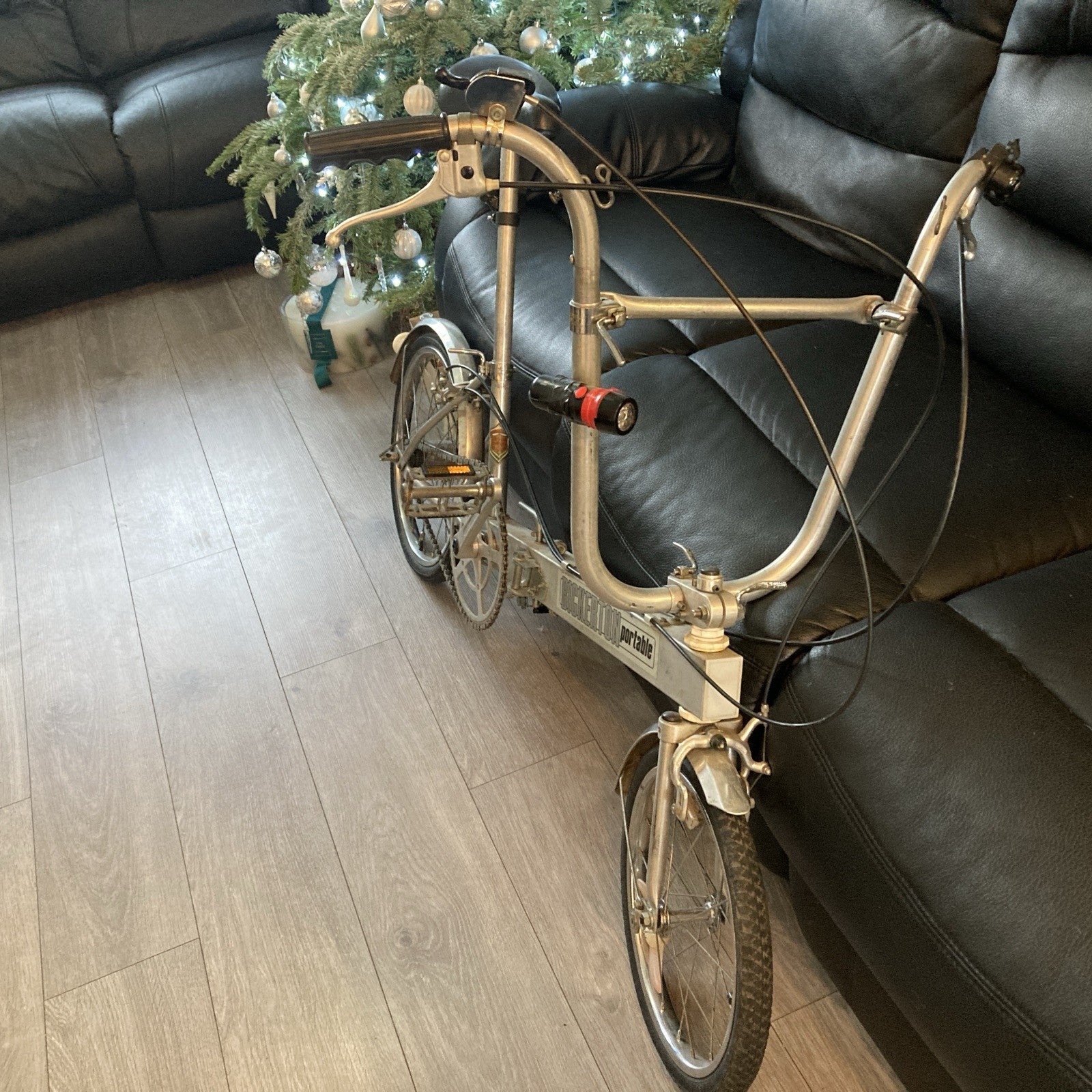 Bickerton Portable Folding Bicycle 3-Speed Classic 1970s Vintage Aluminium Bike