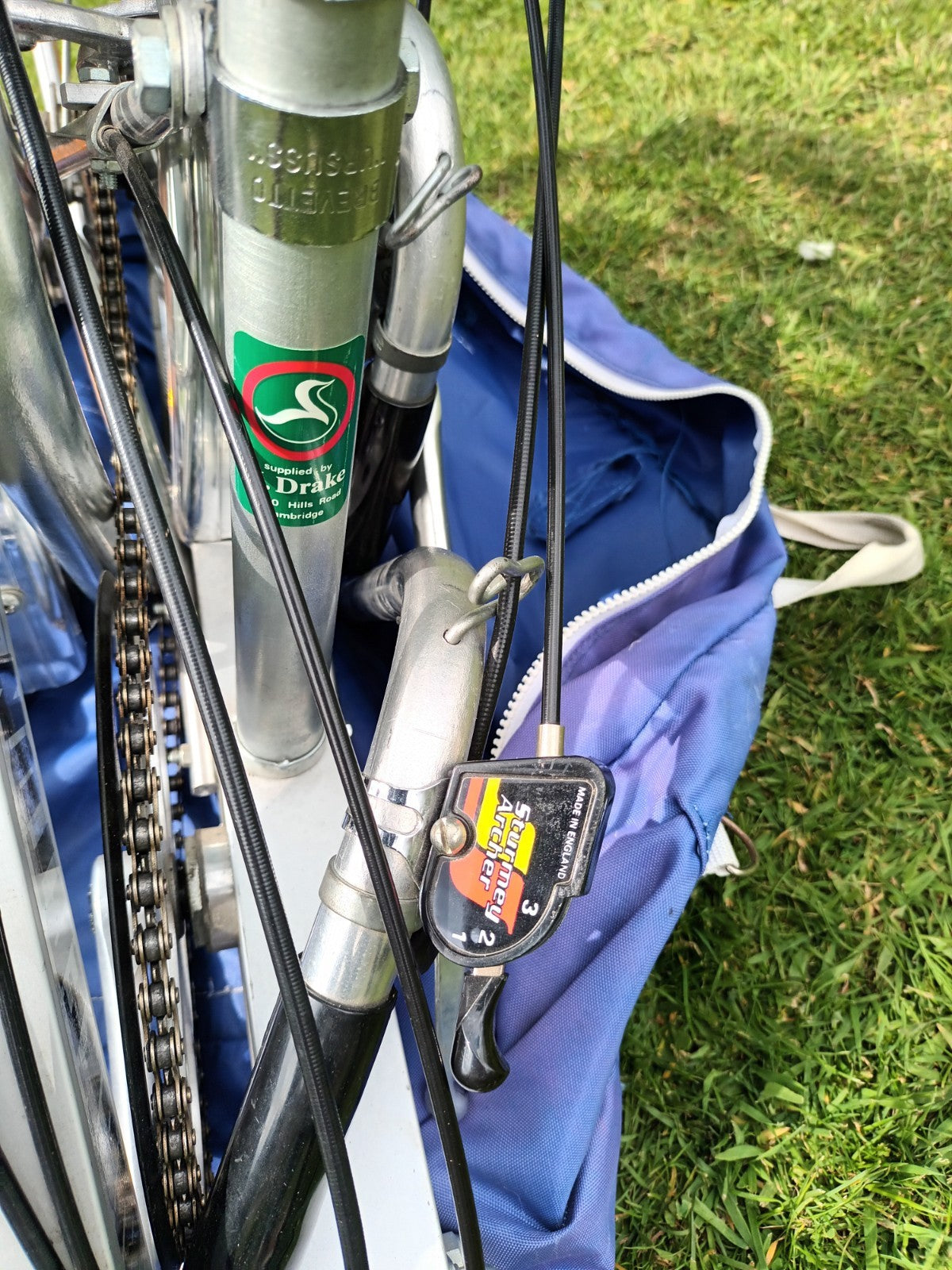 Vintage Bickerton Folding Bike, One previous owner from new, 3 speed, VGC + Bag