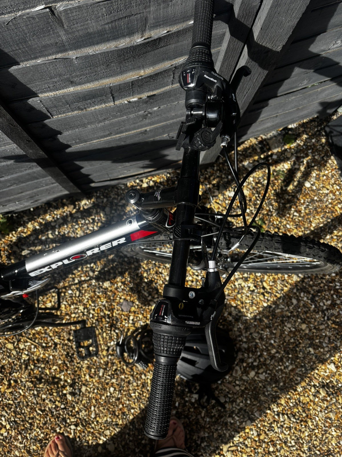 Cross Explorer 26" Wheel Size Unisex Folding Mountain Bike