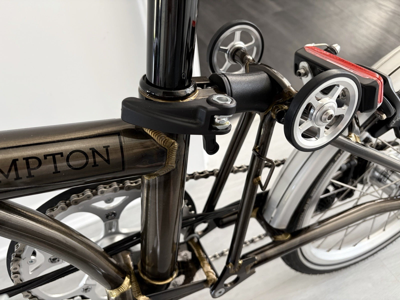 Brompton Raw Lacquer S6L Folding Bike