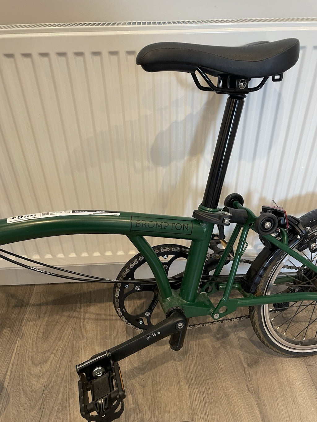 Brompton C Line Urban Folding Bike 2-Speed – Racing Green | Excellent Condition