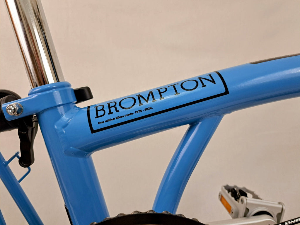 Brompton Millionth Archive MK1 Special Edition - Artic Blue FREE Shipping