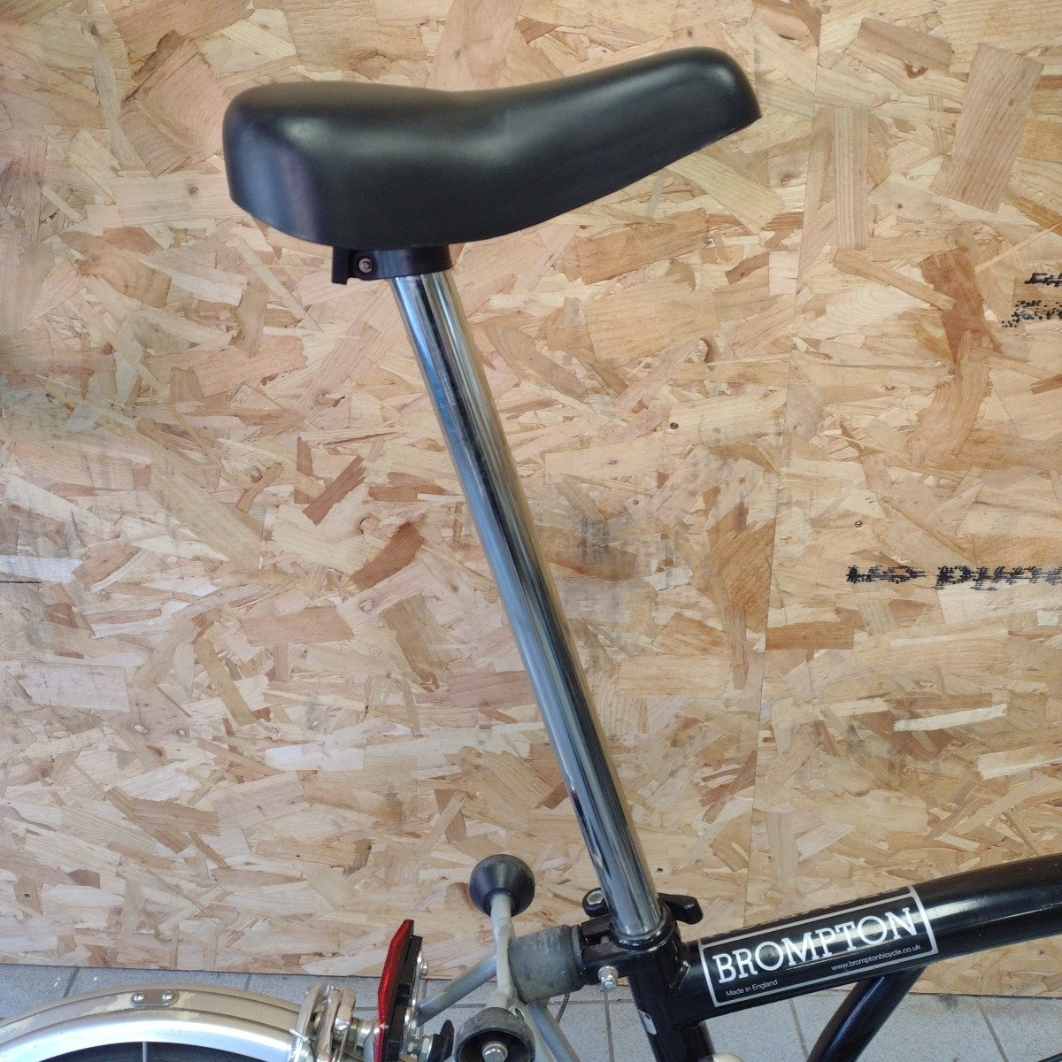 Brompton M6L 2007 Folding Bike Black Serviced Ready To Ride Six-Speed Hub Gear