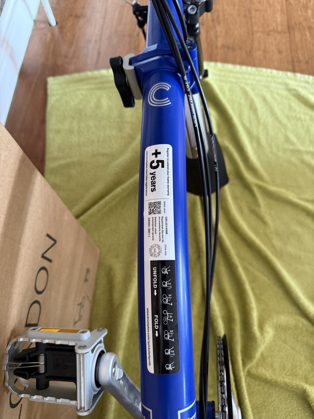 Brompton C Line 6 Speed