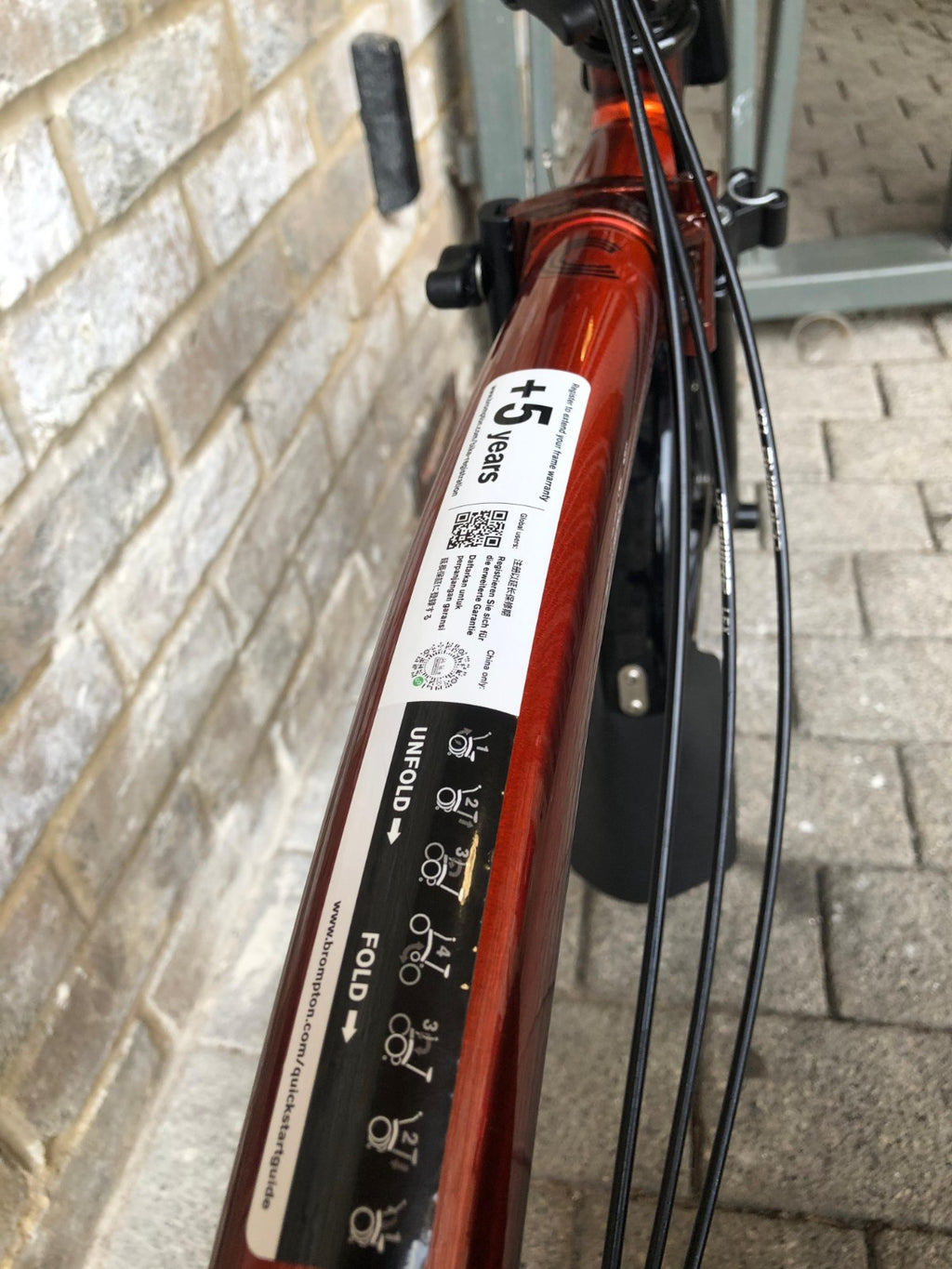 Brompton Flame Lacquer (Black Edition) S6L - WORLDWIDE SHIPPING - new was £1679