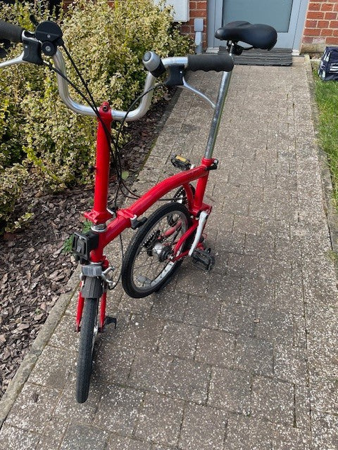 Brompton folding bike 3 speed