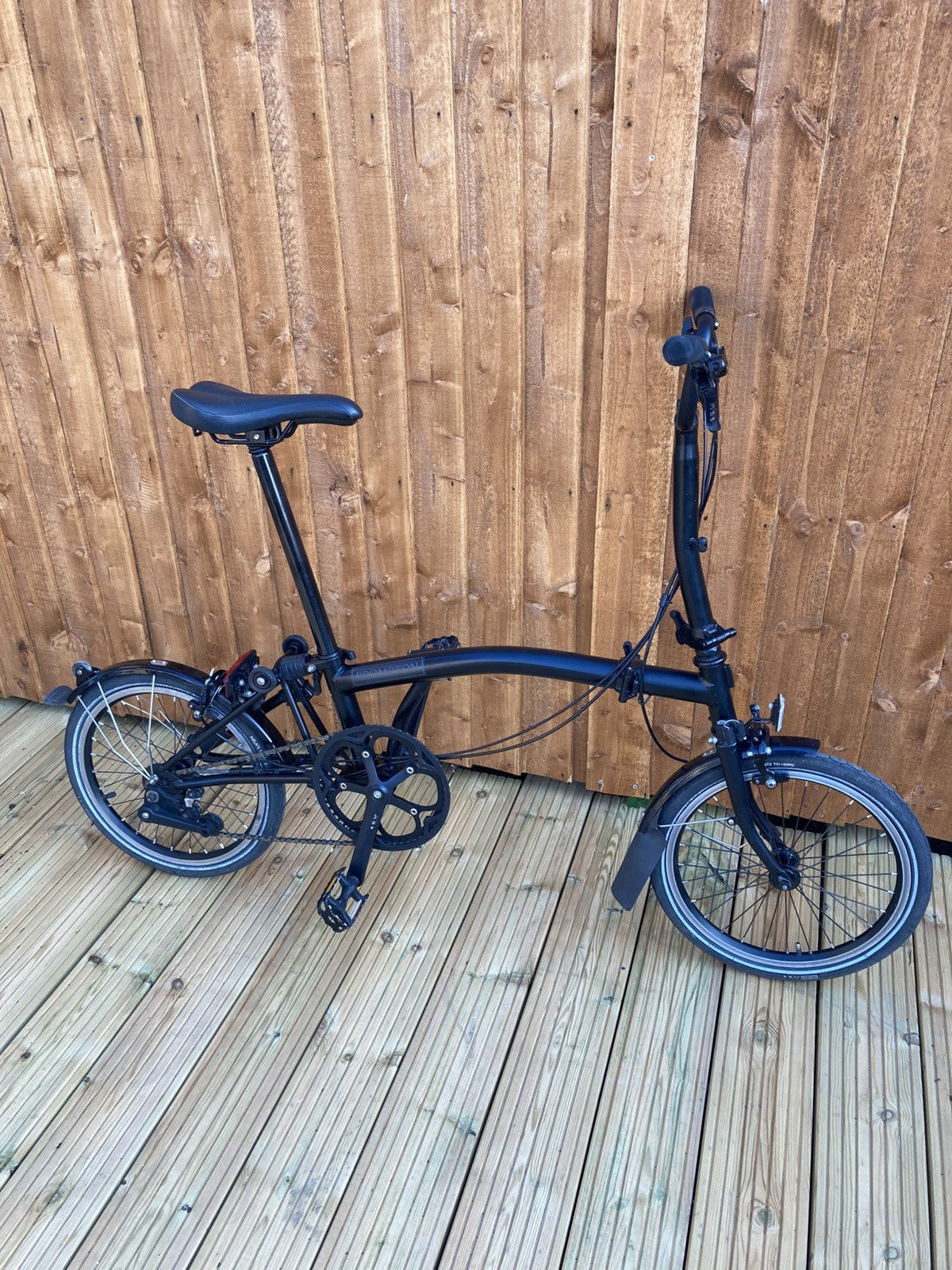 2016 Brompton Folding Bike M2L 2 Speed C Line SERVICED