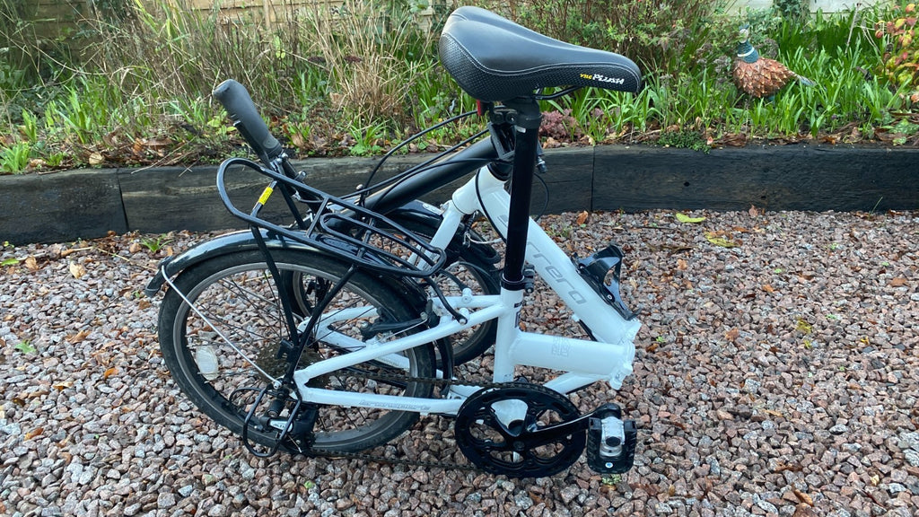 Carrera Transport 8-Gear Folding Bike Lightweight Aluminium