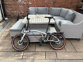 Brompton G Line 8-Speed Roller Frame & Bag Traildust White, Size Medium