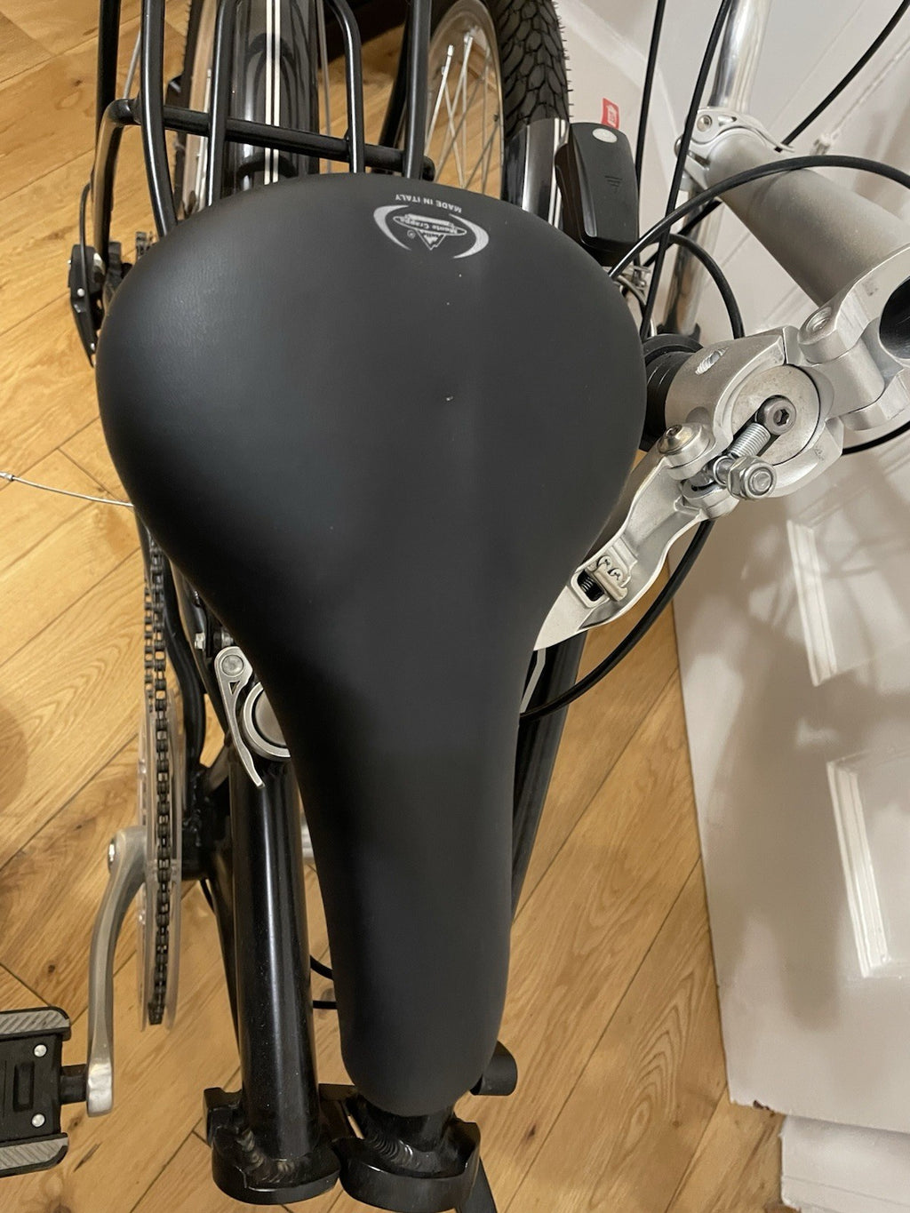 Premium Ganna Italian Folding Bike With Lights & Back Rack Included