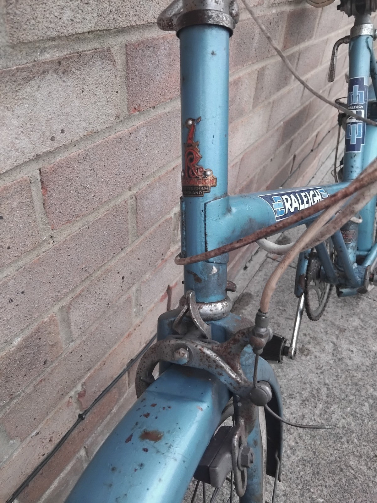 Two Vintage Bikes Raleigh Nova & Marlboro Trekker Folding Bike