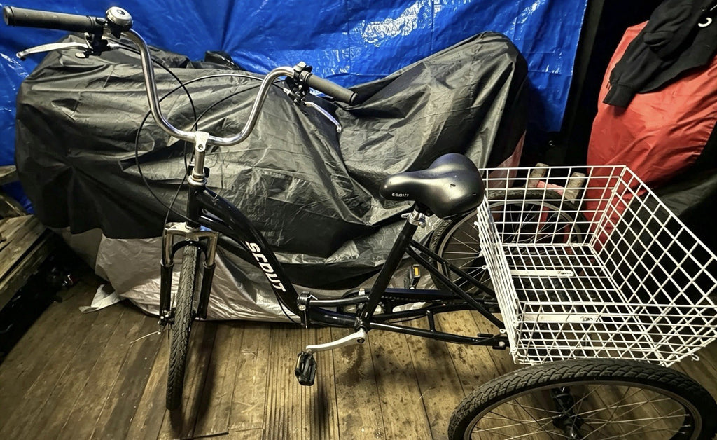 Scout adult folding trike