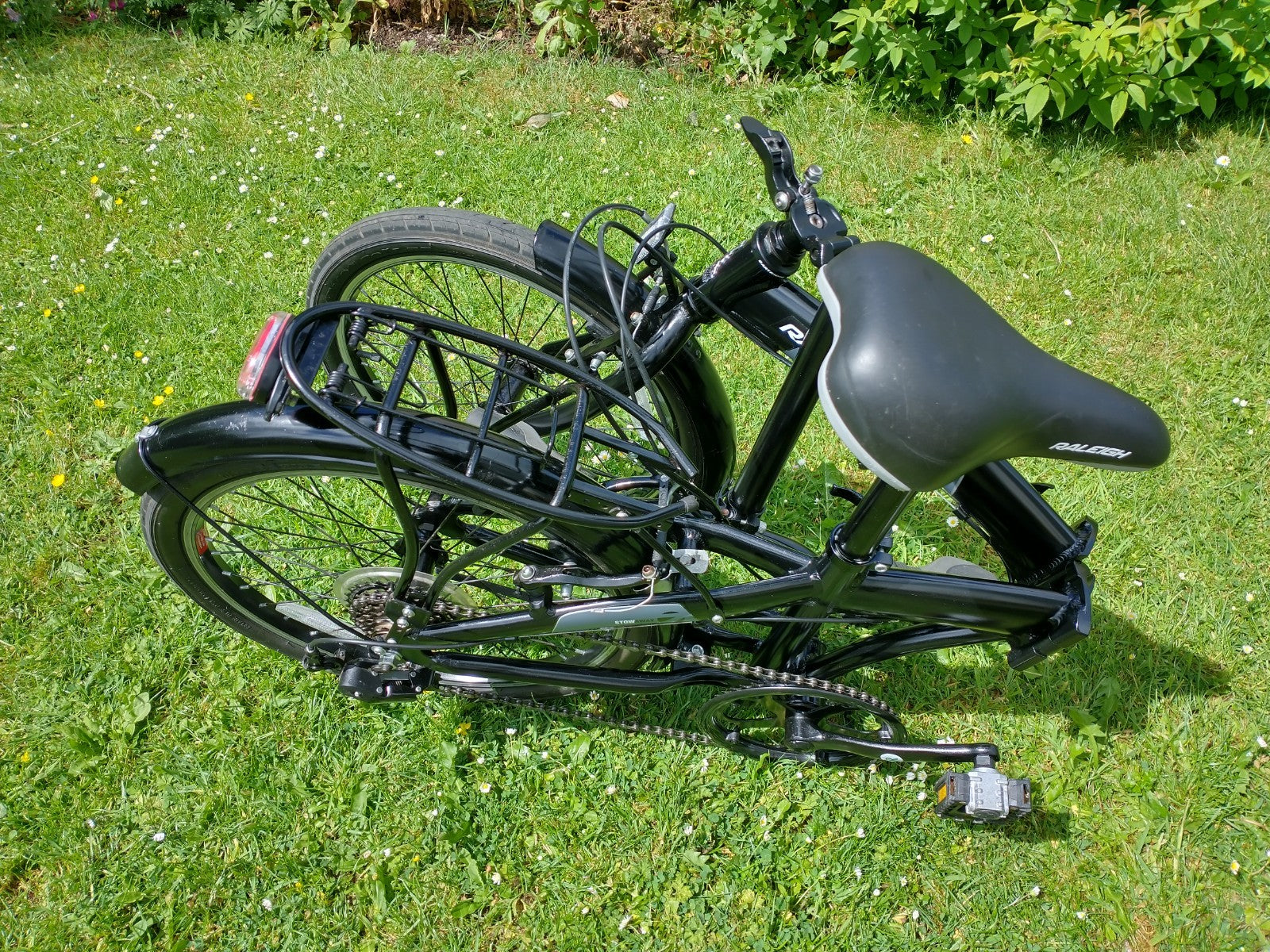 Raleigh Folding Bike For Adults.  Little used.