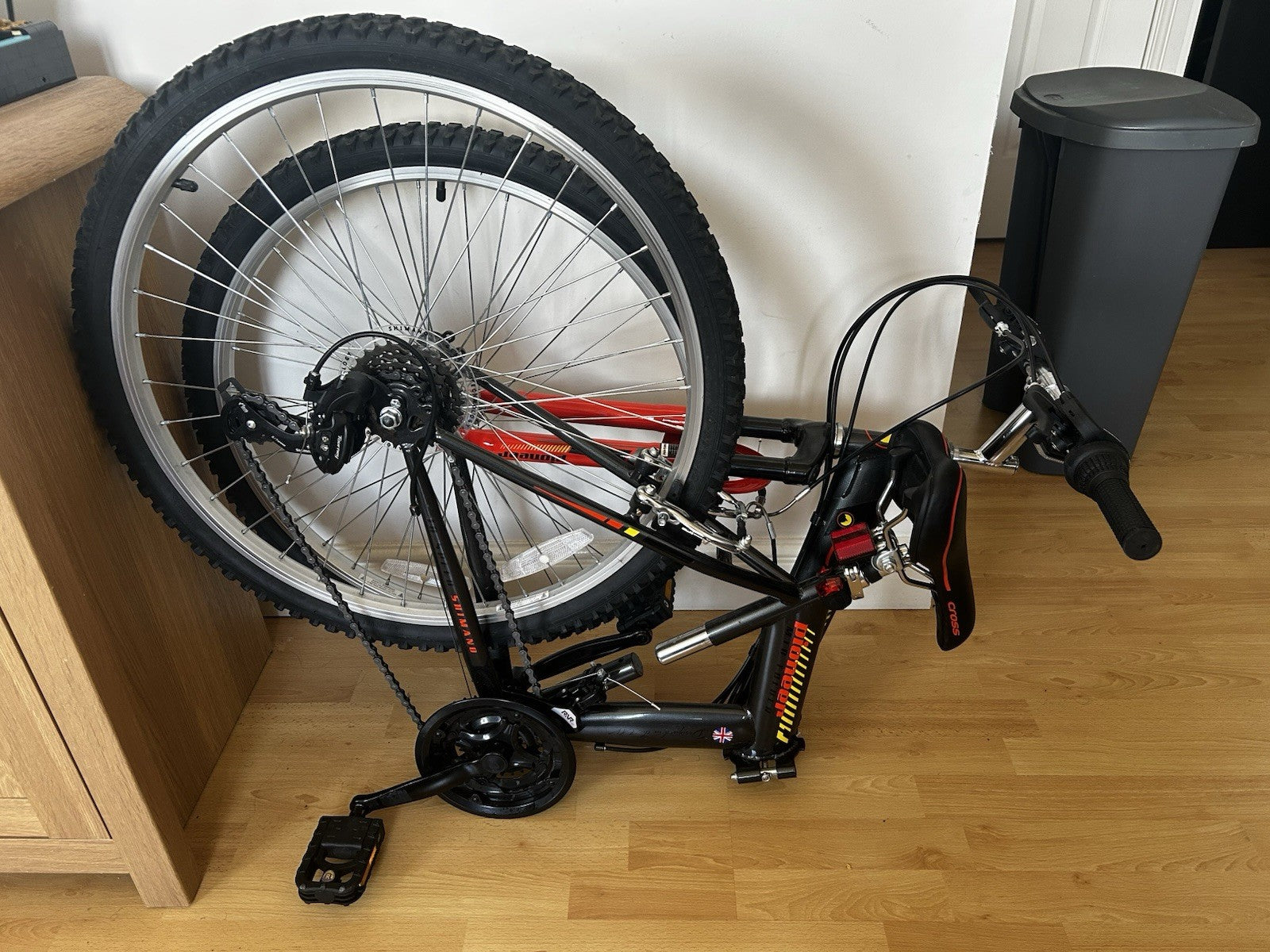 Cross 26" Folding Mountain Bike