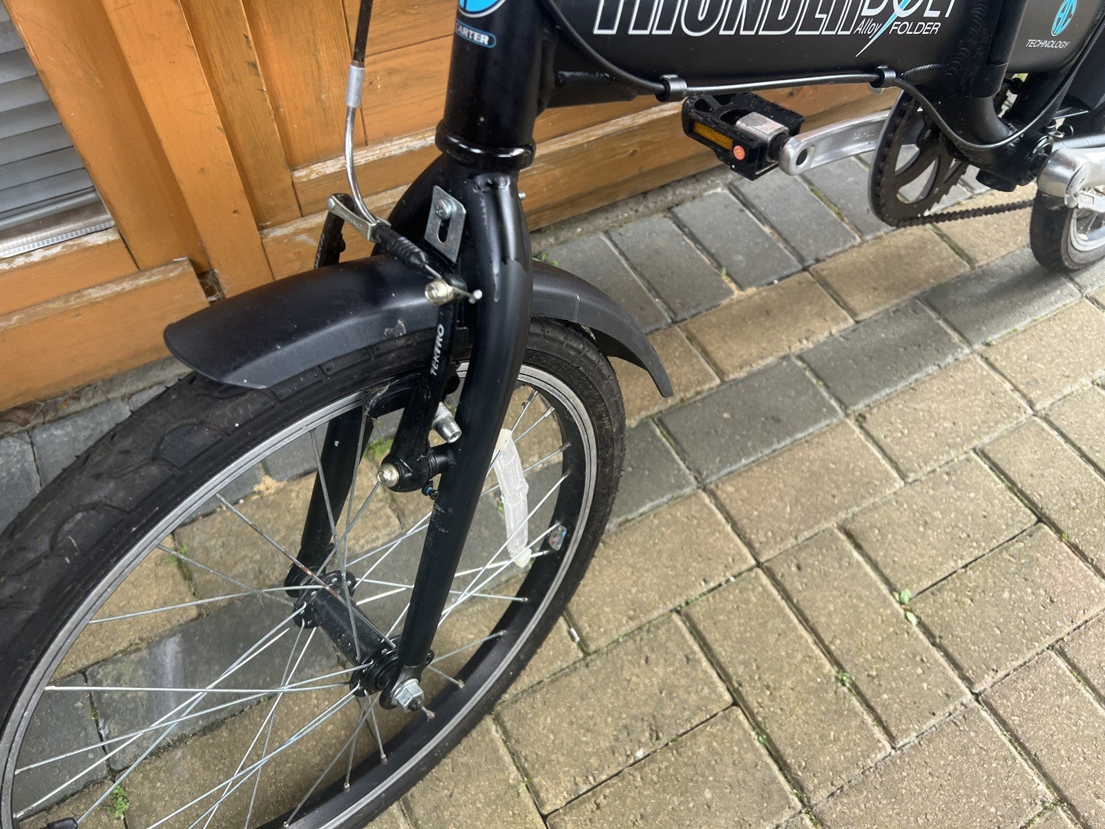 Al Carter Thunderbolt 20” Wheel Folding Bike, Aluminium Frame