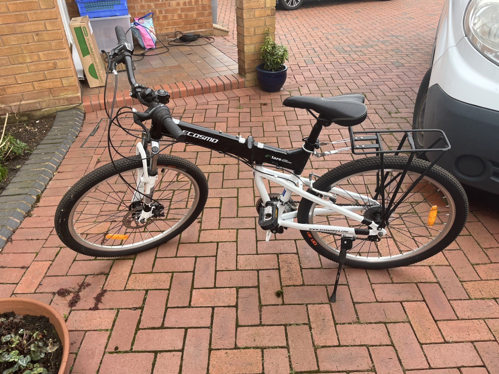 Ecosmo Flare folding bicycle 26AF18BL