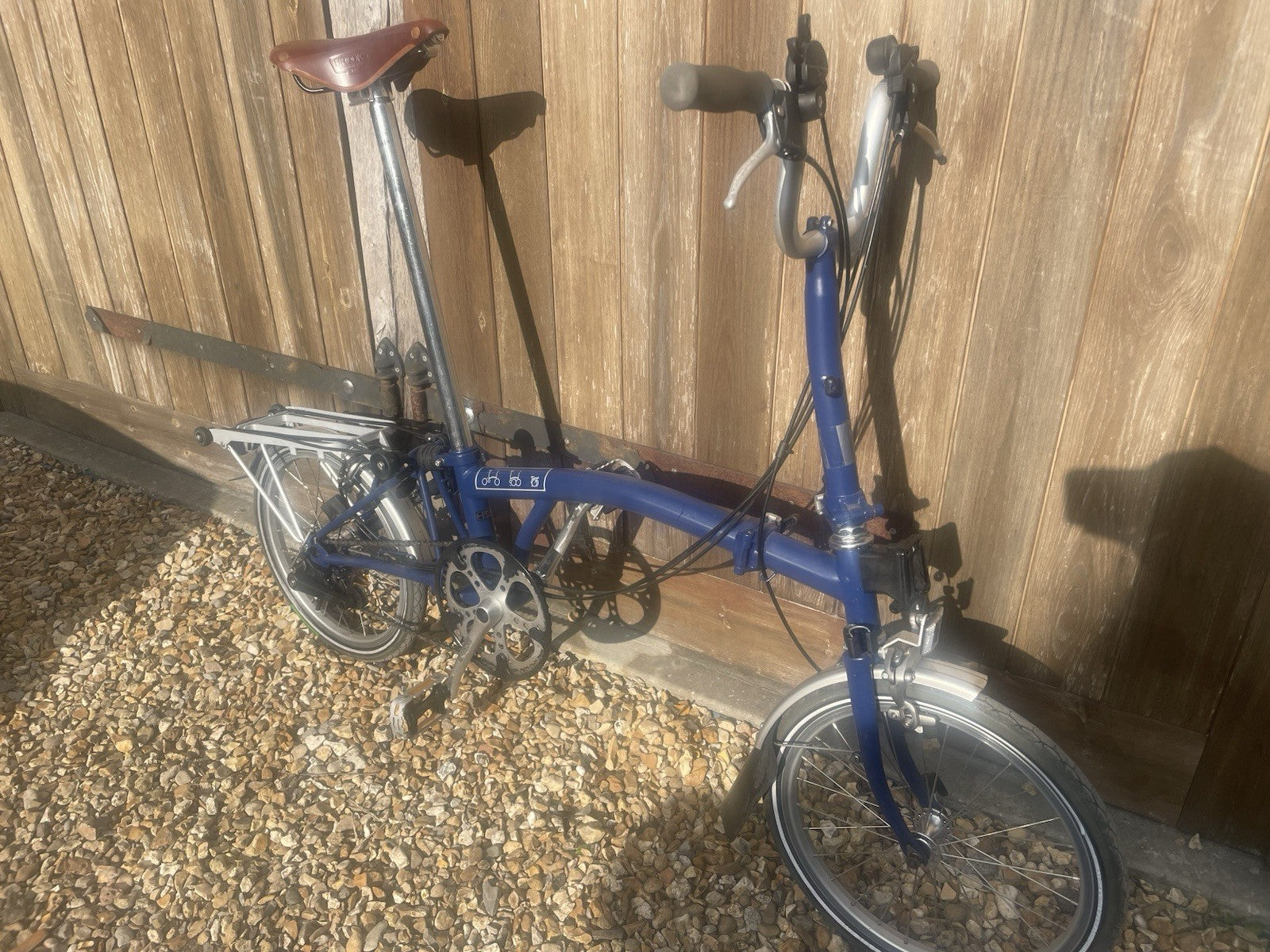 Brompton M6L - Great Condition - Very Little Use - Brooks Saddle