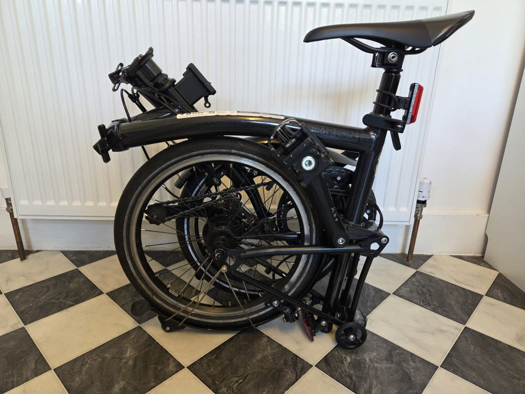 Brompton P Line Urban 4-Speed Folding Bike - Mid Bars - Paperwork Included
