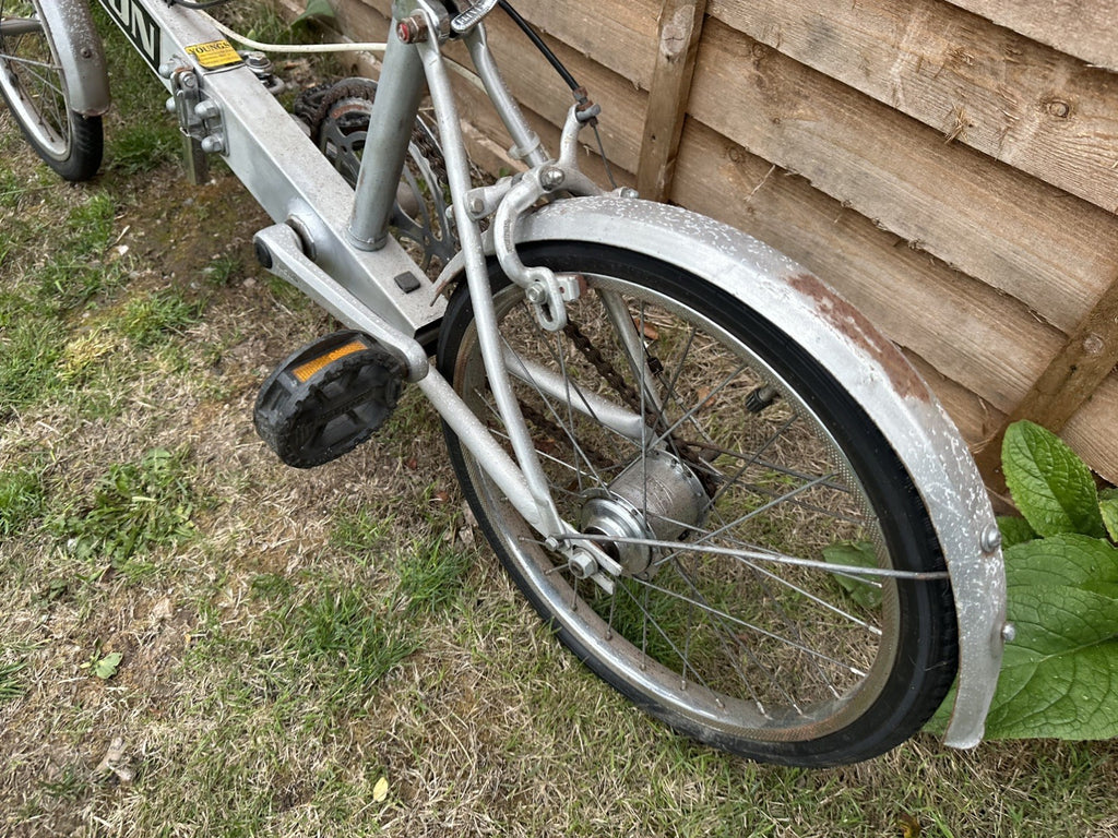 Vintage Bickerton Folding 3 Speed bike, ideal for shows and festivals