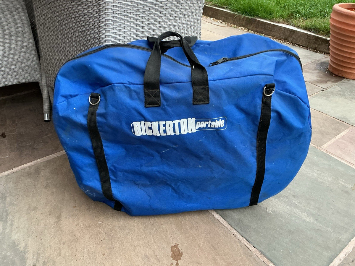 Vintage Bickerton ‘Californian’ Folding Bike Gears Rear Rack Mudguards Carry Bag